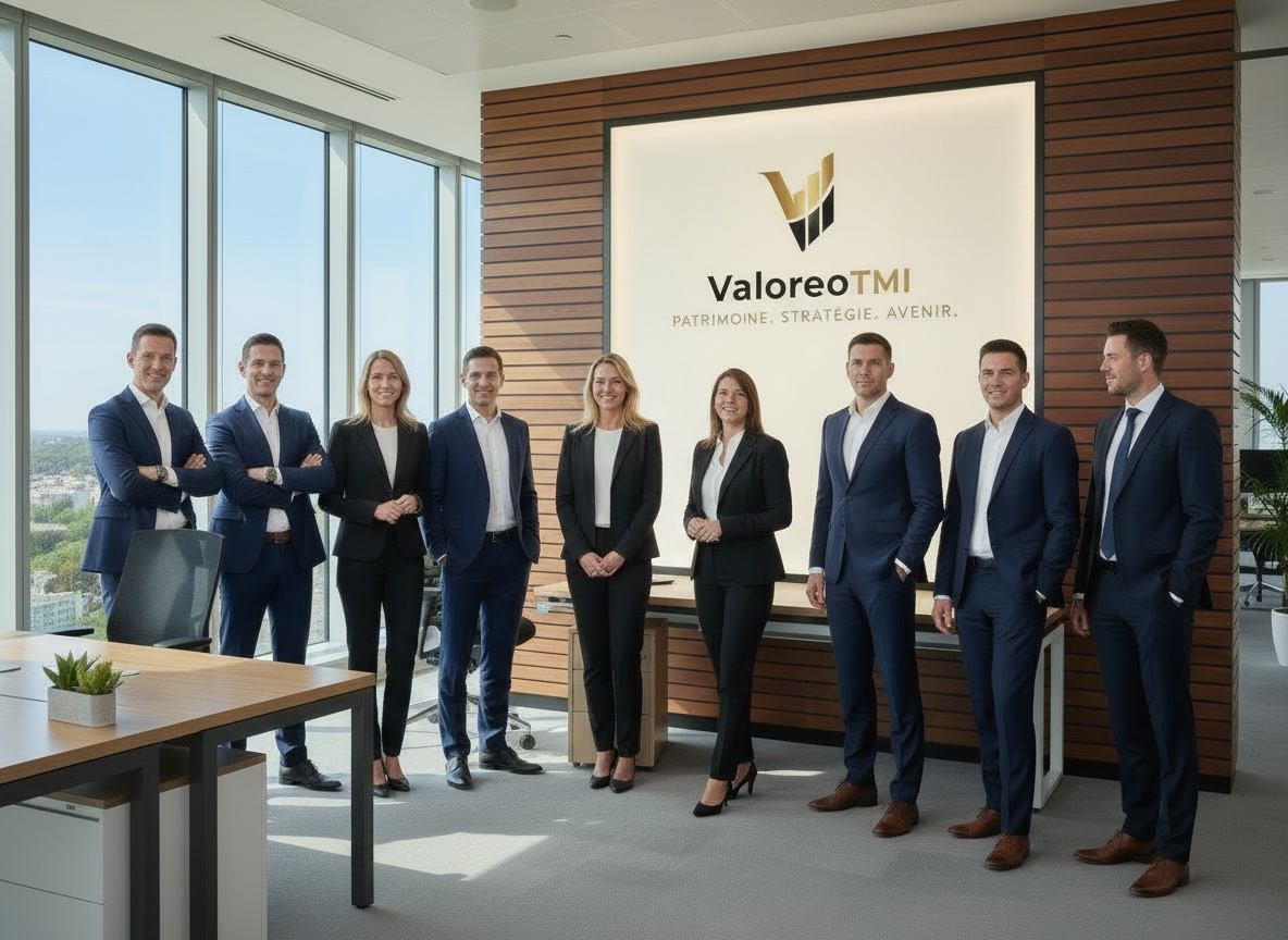 L'équipe Valoreo TMI dans ses bureaux à Luxembourg